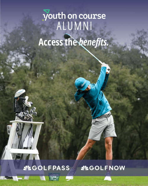2025 Alumni GolfPass Promotion Graphics