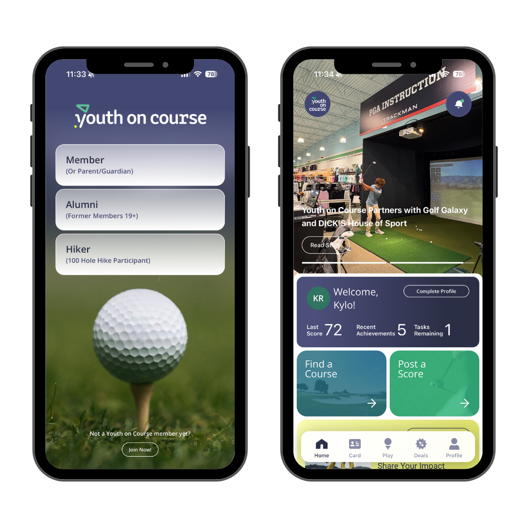 2026 App landing page and home