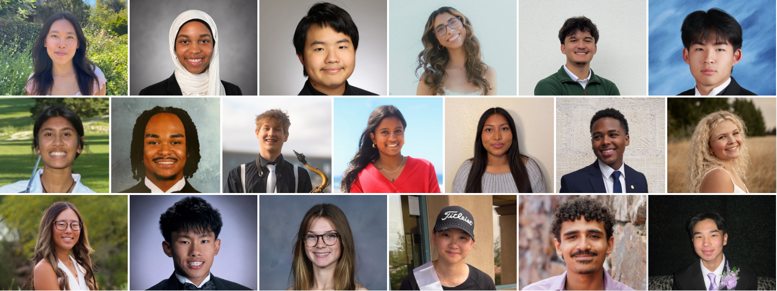 2026 Youth on Course Scholarship Recipients