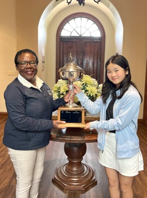 Amelia Choi, Youth on Course Member, Recognized as Most Improved Junior Girl Golfer