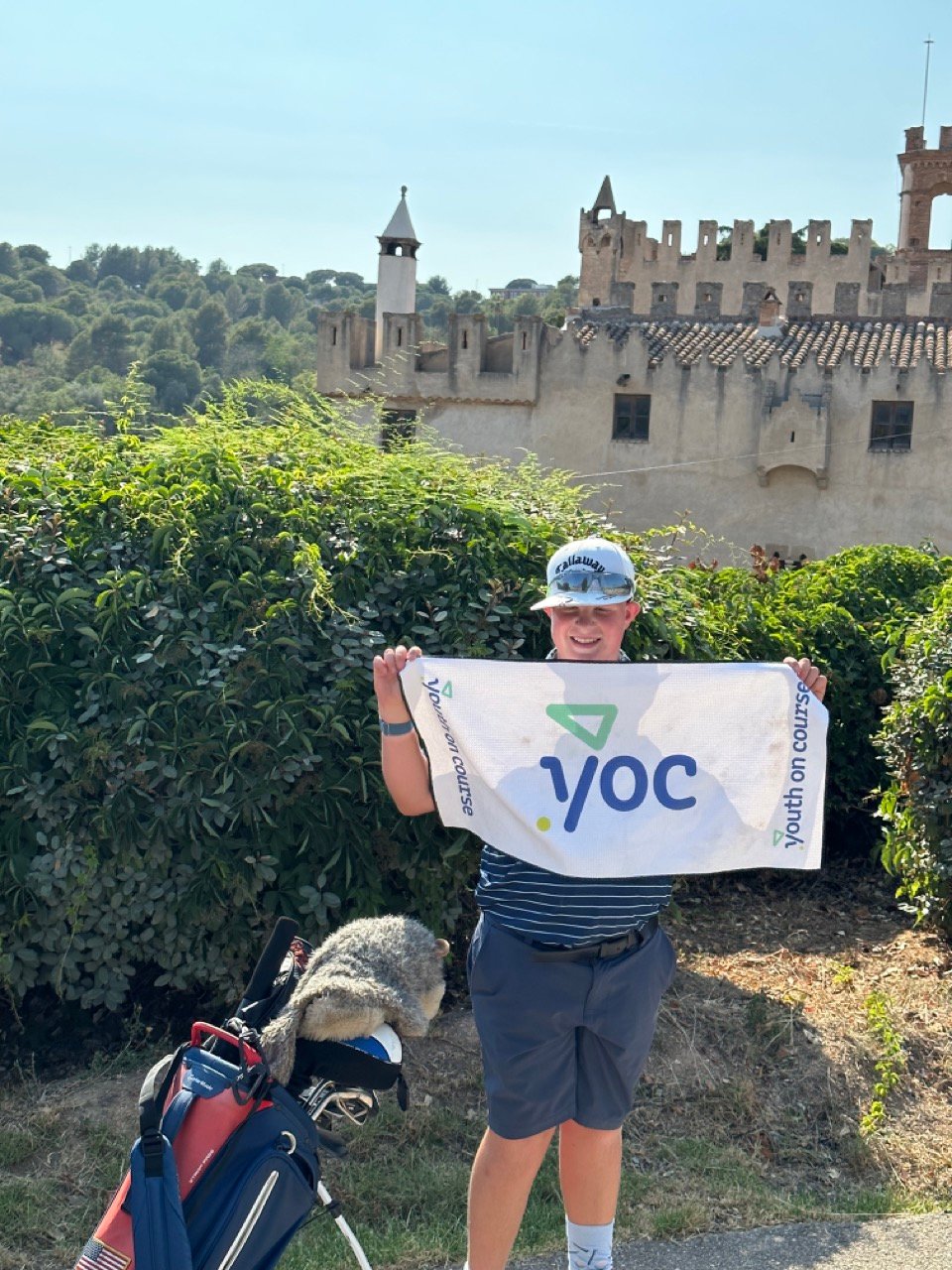 Youth on Course member Ely Ziemer in Europe