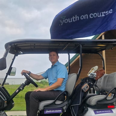 Youth on Course Board Member Brandon Ebert to Golf Across the State of Kansas in E-Z-GO® Golf Cars