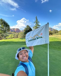 Canyon Mesa GC Flag AZ-1-1