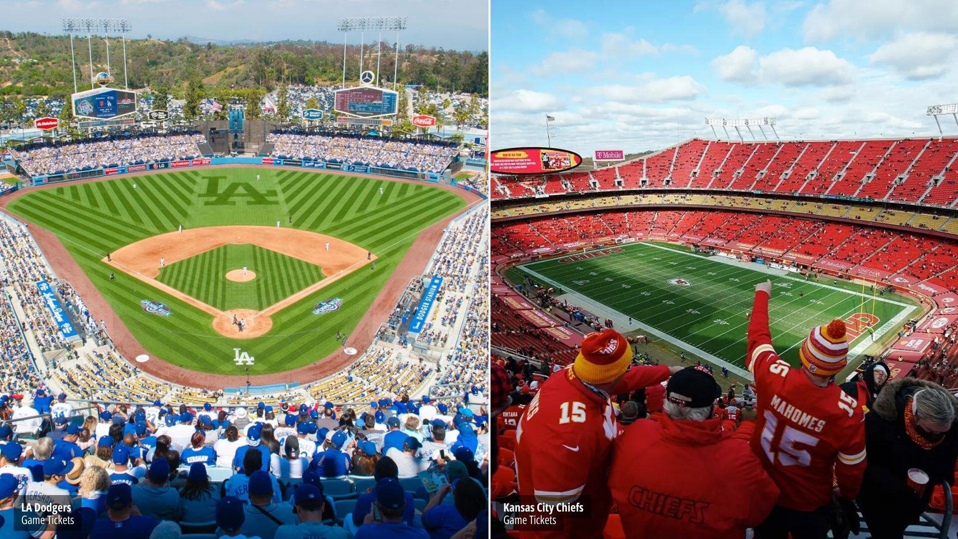 Dodgers and Chiefs