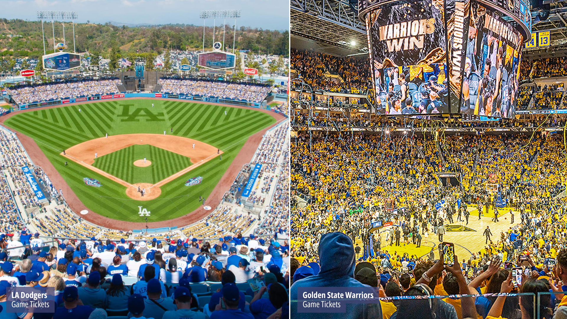Dodgers and Warriors