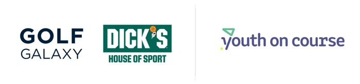 Golf Galaxy Dicks House of Sport Youth on Course Logo Lockup-1
