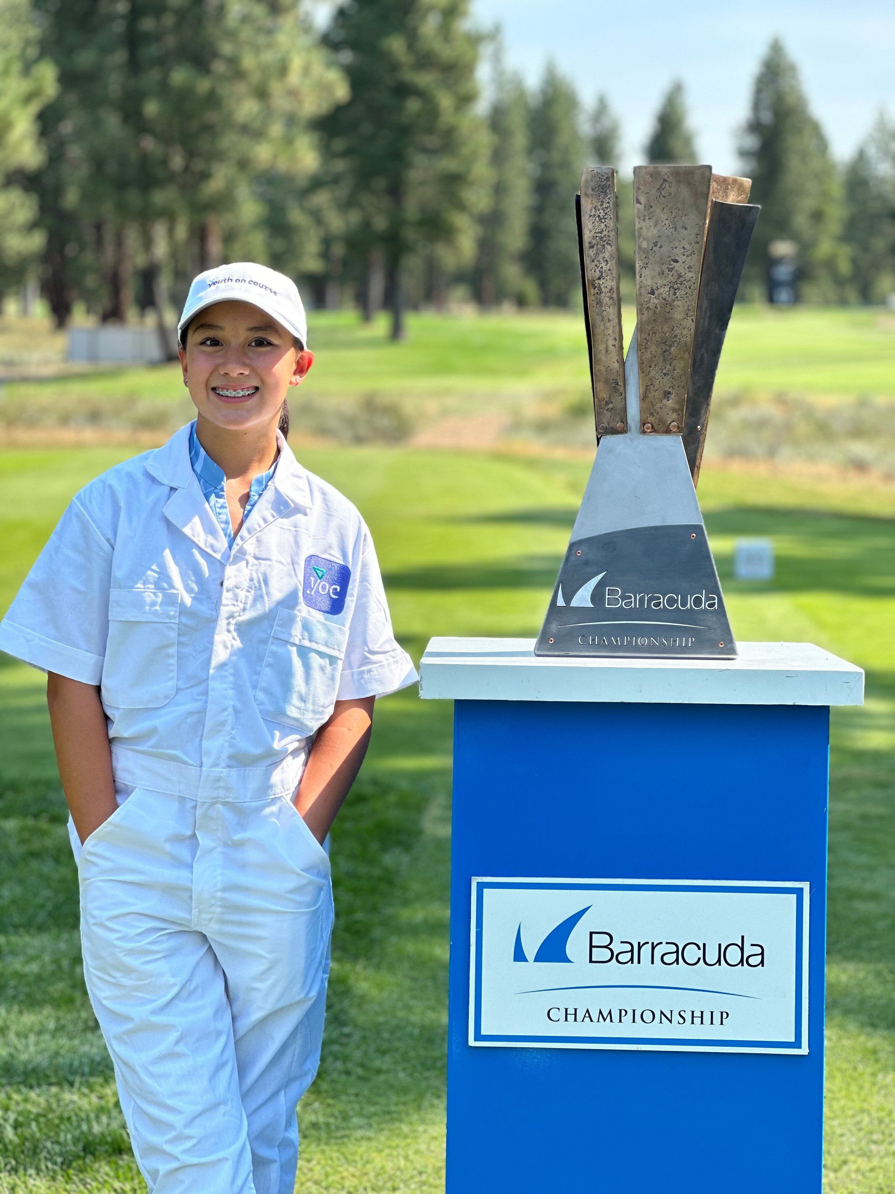 Barracuda Championship Caddie Allison Chan