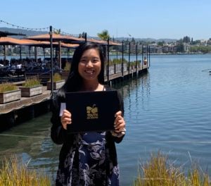 Youth on Course Alumni and Scholarship Recipient Anh Dao