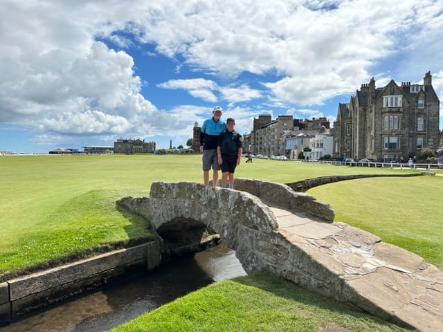 Swilcan bridge St Andrews