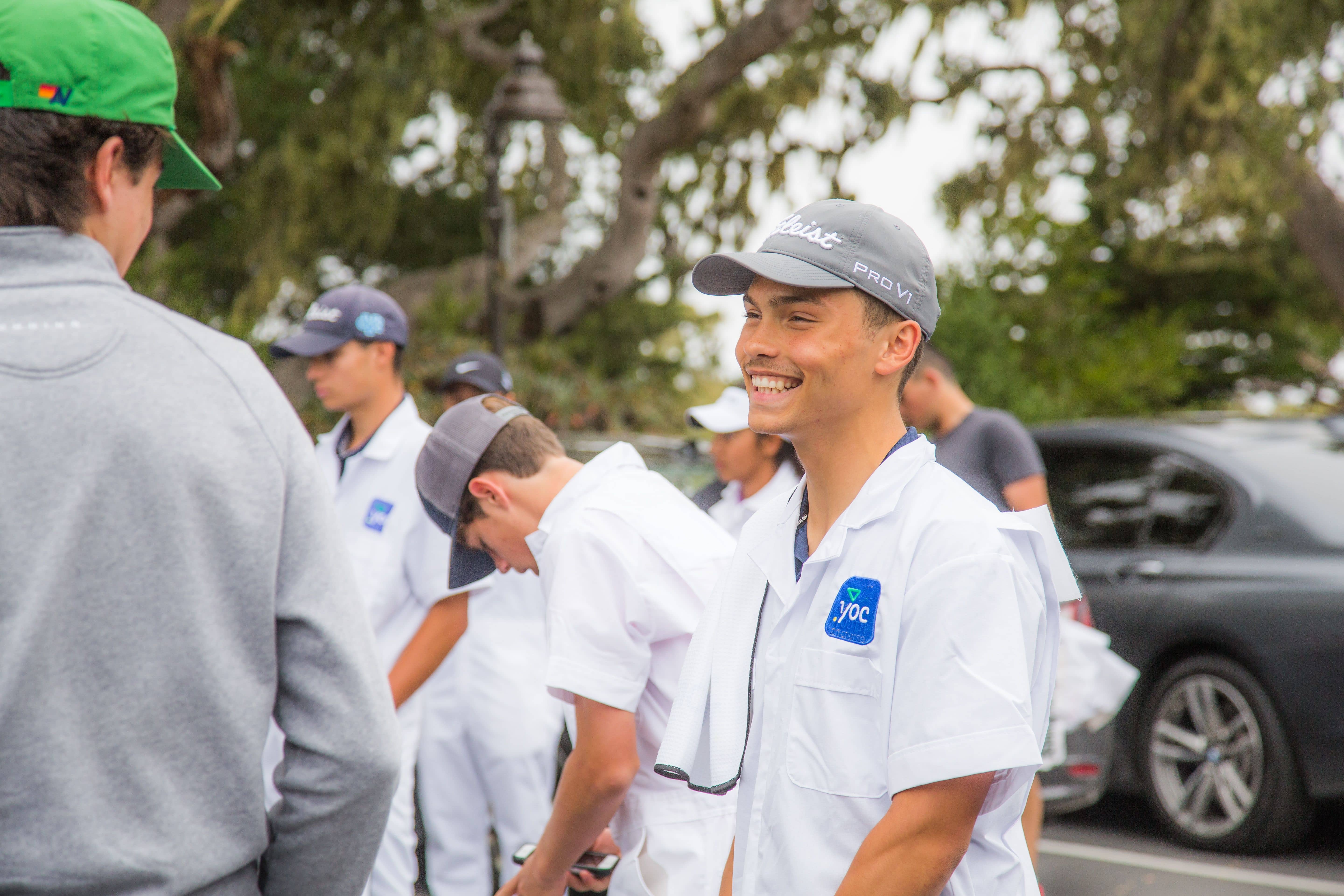 Youth on Course Caddie