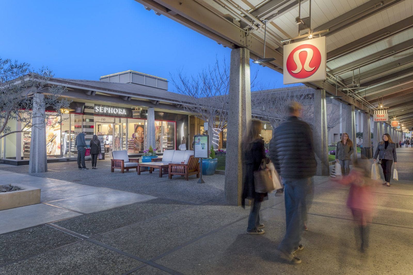 Del Monte Sephora and Lululemon